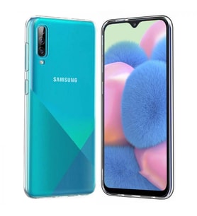 Samsung Galaxy A30S Ultra İnce Silikon Kılıf Şeffaf