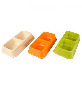 Bobo Kedi Köpek Mama Ve su Kabı İkili 2X320 ML