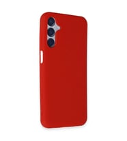Samsung Galaxy M15 Kılıf First Silikon - Kırmızı