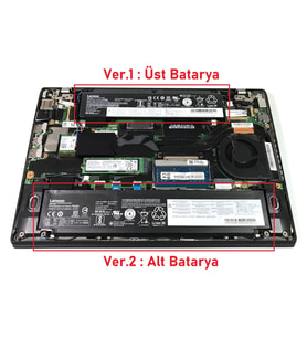 Lenovo ThinkPad 20HF Batarya Pil RETRO V2 (Alt)