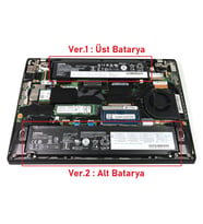 Lenovo ThinkPad 20HF Batarya Pil RETRO V2 (Alt)
