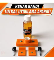 Kenar Bandı Tutkal Uygulama Aparatı