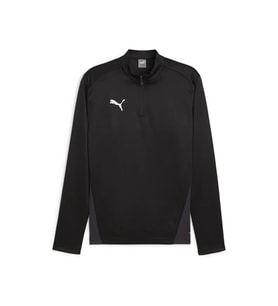 Puma Teamgoal Training 1/4 Zıp Top Erkek Futbol Antrenman Sweatshirts 65862903 Siyah