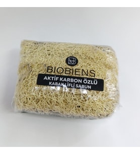 Aktif Karbon Özlü Lifli Sabun 100 Gr