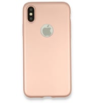 Durukar® iPhone X Kılıf First Silikon - Rose Gold