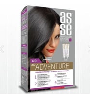 Asse Hair Color System Saç Boyası Kestane No: 4.00