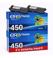 Brother TN-450 Muadil Toner - 2'li Avantaj Paket