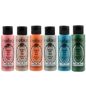 CADENCE METALİK 70ML 6LI SET