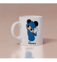 Mickey Mouse Baskılı Kupa Kişiye Özel