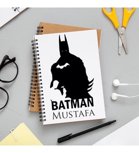 Marvel Batman Defteri Kişiye Özel