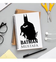 Marvel Batman Defteri Kişiye Özel