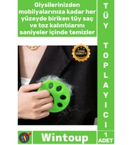 #TüyToplayıcı Yıkanabilir Çamaşır Makinesi Kedi Köpek Tüy Temizleme Pati Tasarımlı Tüy Toz Toplayıcı