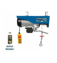 Cmc 1000 Watt Uzaktan Kumandalı Elektrikli Caraskal Vinç 250-500 Kg