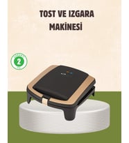 Tost Makinesi Isı Kontrollü 4 Dilim Kapasiteli