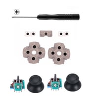 PS5 Analog Motor Topuz İç Lastik Versiyon 1 Tamir Seti PS5 Tornavida Playstation 5 Kol Tamiri (Mavi)