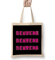 Karim Benzema - BAllon d'or -The Best Player İnThe World 2021 Bez Çanta Uzun Saplı