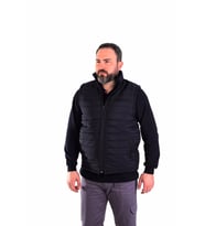 ESER - Dar Ray Polarlı Mikro Yelek - Lacivert