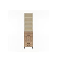 Hyperion Dolap 5 Raflı 4 Çekmeceli 2 Kapaklı 60x44x243 Aytaşı-Çam