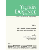 Yetkin Düşünce 22.Sayı Nisan-Haziran 2023 (STD)