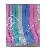 Renkli Ekonomik Havlu 12li Paket (40x70) (Çok Renkli)