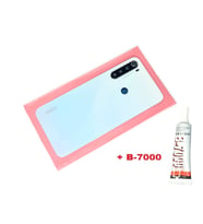 Tkgz Xiaomi Redmi NOTE 8 Arka Kapak Batarya Kapağı (LENSLİ CAM) (B-7000) BEYAZ