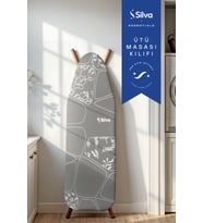 Gri Ütü Masası Kılıfı 50x140 cm, Koruma ve Şıklık İçin Ideal