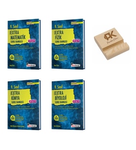 Kafa Dengi 9. Sınıf Maarif Ekstra Matematik Fizik Kimya ve Biyoloji Soru Bankası 4lü Set + Telefon S