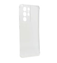 Galaxy S21 Ultra Kılıf Zore Kamera Korumalı Nitro Anti Shock Silikon (Renksiz)