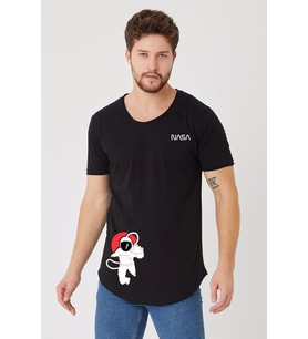 Tasarım Nasa Baskılı Tshirt (STD)