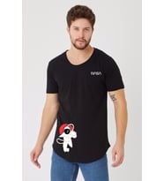 Tasarım Nasa Baskılı Tshirt (STD)