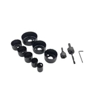 Fixonic Eratool ERA56343 16-64mm Ahşap Panç Seti (11 Parça) (Siyah)