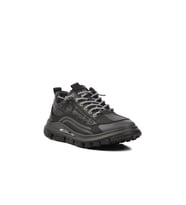 Guja 24Y590 Siyah Hakiki Deri Erkek Sneaker