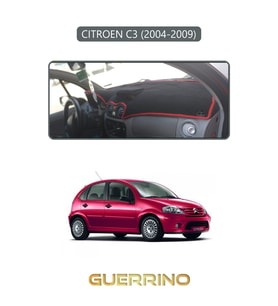 CITROEN C3 2004-2009TORPİDO KORUMA HALISI GRİ KENAR