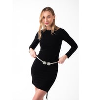 QL ACCESSORY ZİNCİR KEMER (Gümüş-Beyaz)