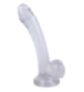 River World 19 cm Uzunluğunda Beyaz Renk Dildo