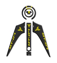 Yamaha Mt07 2014 - 2017 Uyumlu Tank Pad Set 005