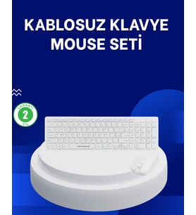Northcity Kablosuz Klavye Fare Seti - Ofis ve Ev Kullanımı İçin Ergonomik ve Pratik Çözüm