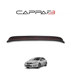 Honda Civic 2012-2015 Yıl Aralığı Uyumlu Arka Tampon Eşiği Parlak