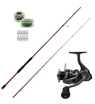 Okuma Red Spin 279cm 10-40gr - Okuma Acuador 4000 Spin Olta Seti (Standart)