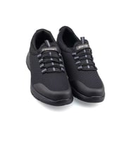 TrendyShose Bstof - 085 Günluk Rahat Nefes Alabilen Bağsız Garantili Snekears (Siyah)