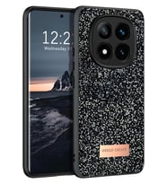 Onegif Redmi Note 14 Pro 4G Bright Simli Kapak - Siyah