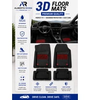 GAC E8 Premium 3D Kauçuk Paspas Joker Kırmızı