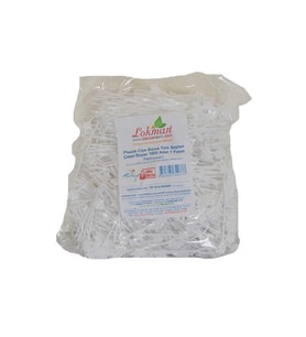 Plastik Cips Börek Tatlı Şeytan Çatalı Beyaz 1000 Adet 1 Paket