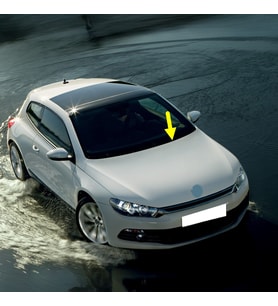 VW Scirocco 2009-2014 Silecek Kolu Ön Sol Sürücü Taraf 1K8955409