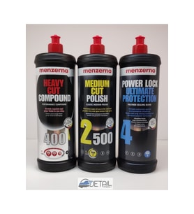 Menzerna 400 2500 Powerlock Pasta Boya Koruma Seti 1 Lt