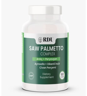 Saw Palmetto Complex Ardıç Civanperçemi Dikenli İncir Aynısafa Peryavşan 60 Tablet
