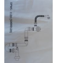 NSP ÜSTTEN TAŞMALI LAVABO SİFONU 80MM