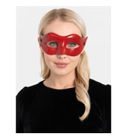 Mey İthalat® Kırmızı Renk Masquerade Kostüm Partisi Venedik Balo Maskesi