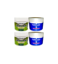 2 Tane Çörek Otu Kremi Orta Boy Ağrı Kremi 100 ml Krem + 2 Tane Painclass Kuıyruk Yağı Kremi 100 ml / Sırt Bel Kas Diz Dirsek İskelet Eklem Ağrılarına Masaj Seti