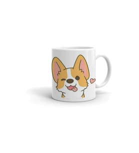 Gorki Köpek Baskılı Kupa/bardak